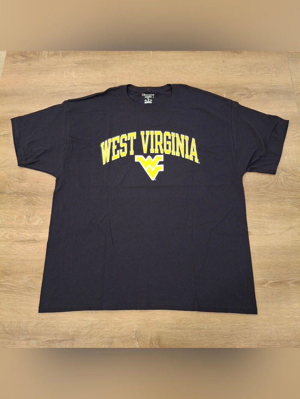 Champion West Virginia Mountaineers Graphic T-Shirt Men's XL Navy Blue